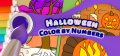 Color by Numbers - Halloween Logo