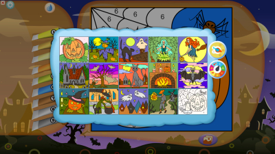 Color by Numbers - Halloween 1
