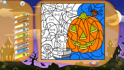 Color by Numbers - Halloween 4