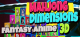 Mahjong Dimensions 3D - Fantasy Anime Logo